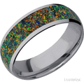 7 mm wide Domed Tantalum band