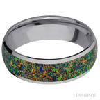7 mm wide Domed Tantalum band