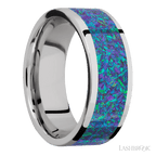 8 mm wide Flat Cobalt Chrome band