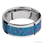 8 mm wide Flat Cobalt Chrome band