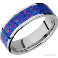 7 mm wide Flat Cobalt Chrome band