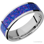 7 mm wide Flat Cobalt Chrome band