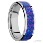 7 mm wide Flat Cobalt Chrome band