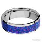 7 mm wide Flat Cobalt Chrome band