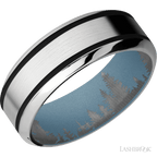 8 mm wide High Bevel Cobalt Chrome band