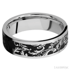 7 mm wide Flat Cobalt Chrome band