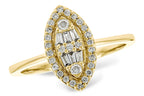 14KT Gold Ladies Diamond Ring