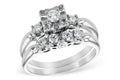 14KT Gold Two-Piece Wedding Set
