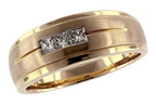 14KT Gold Mens Wedding Ring