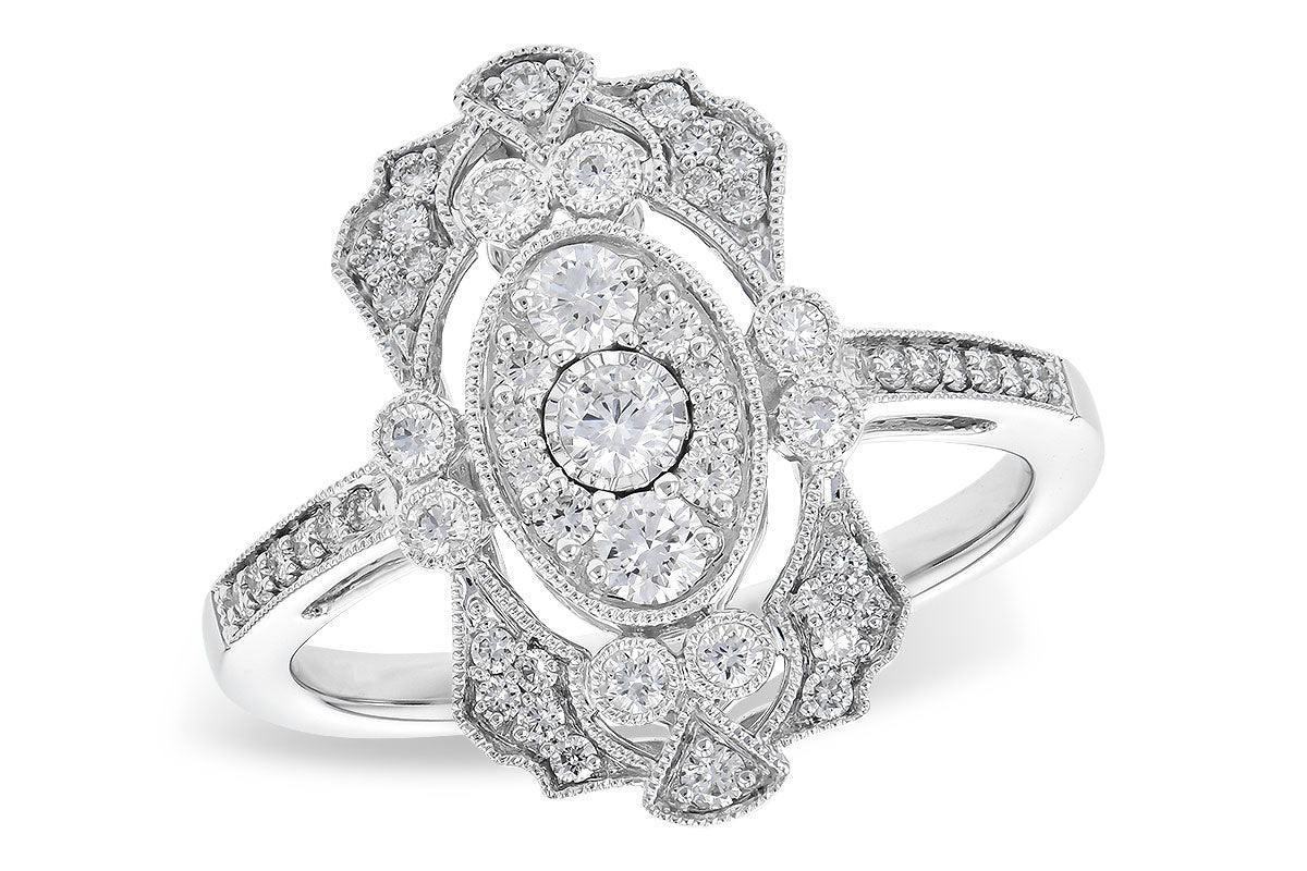 14KT Gold Ladies Diamond Ring