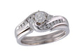 14KT Gold Two-Piece Wedding Set