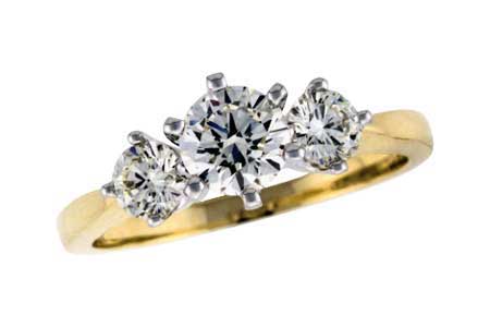 14KT Gold Ladies Diamond Ring