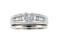 14KT Gold Two-Piece Wedding Set