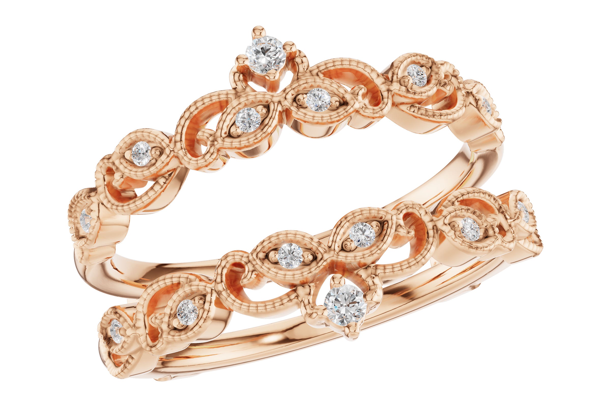 14KT Gold Ladies Wrap/Guard