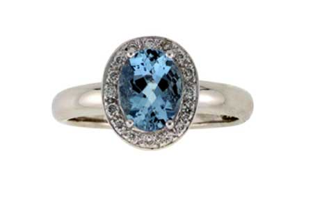 14KT Gold Ladies Diamond Ring