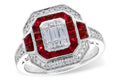 14KT Gold Ladies Diamond Ring