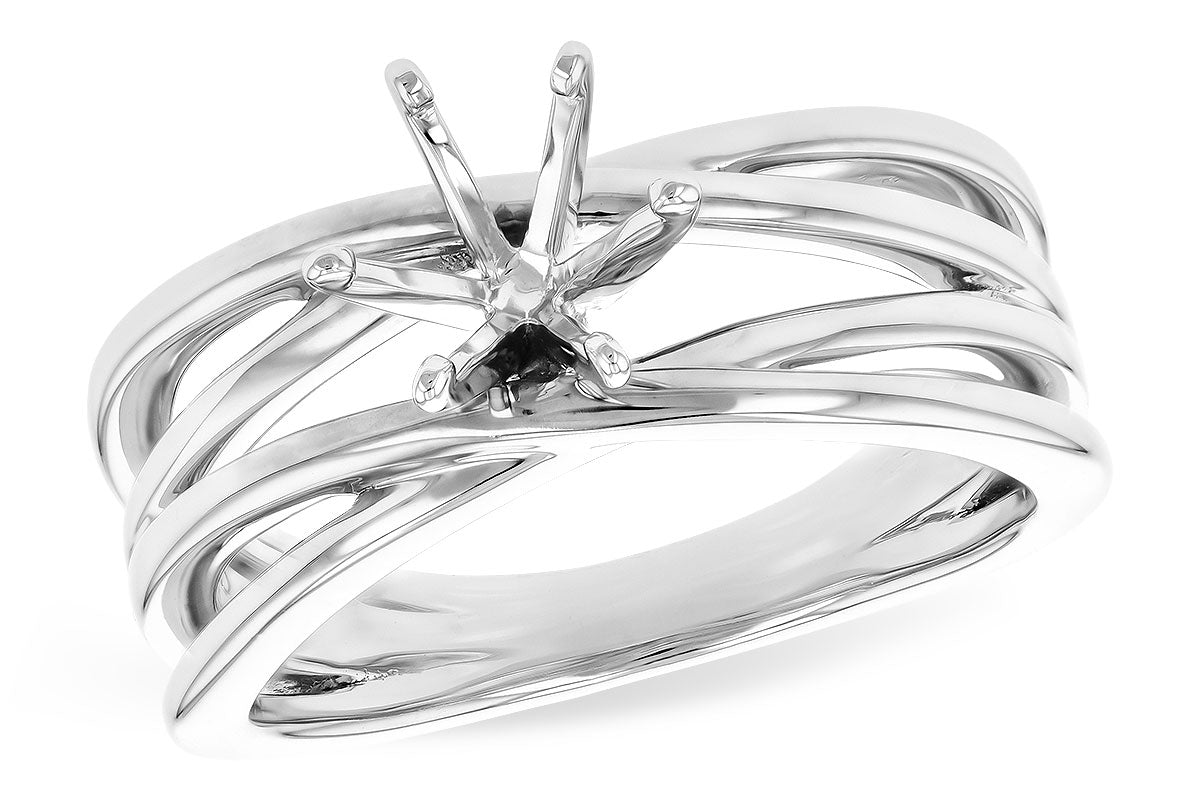 14KT Gold Semi-Mount Engagement Ring