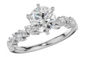 14KT Gold Semi-Mount Engagement Ring