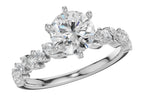 14KT Gold Semi-Mount Engagement Ring