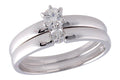 14KT Gold Two-Piece Wedding Set