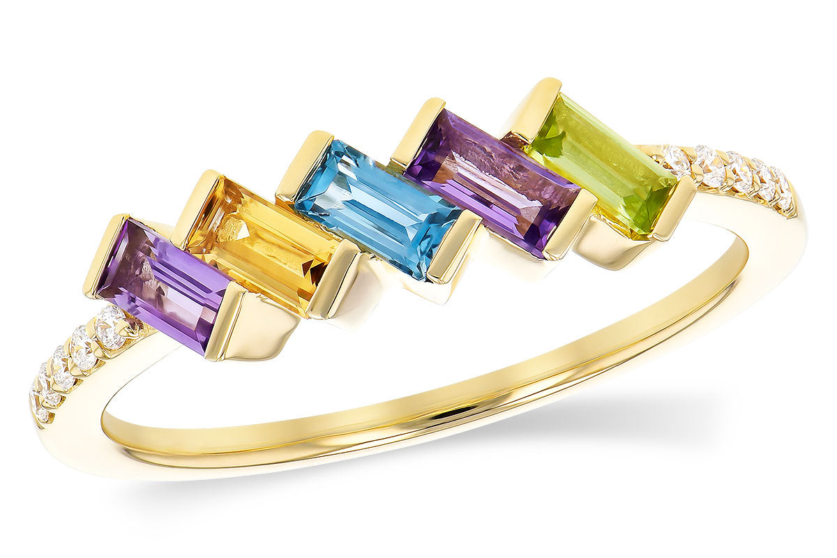 14KT Gold Ladies Diamond Ring