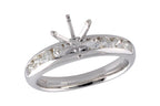 14KT Gold Semi-Mount Engagement Ring