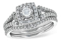 14KT Gold Two-Piece Wedding Set