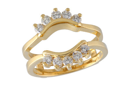 14KT Gold Ladies Wrap/Guard