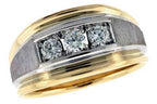 14KT Gold Mens Wedding Ring