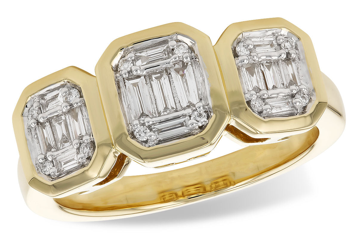 14KT Gold Ladies Diamond Ring