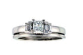 14KT Gold Two-Piece Wedding Set