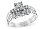 14KT Gold Two-Piece Wedding Set