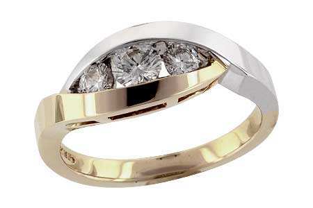 14KT Gold Ladies Diamond Ring