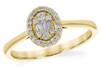 14KT Gold Ladies Diamond Ring