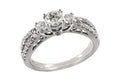 14KT Gold Ladies Diamond Ring