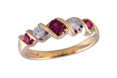 14KT Gold Ladies Wedding Ring